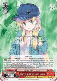 Devil Going Out, Asia - Fujimi Fantasia Bunko Vol.2 - Weiss Schwarz card