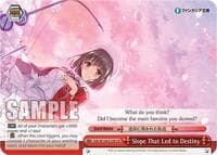 Slope That Led to Destiny - Fujimi Fantasia Bunko Vol.2 - Weiss Schwarz card