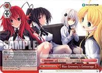 Rias Gremory's Entourage - Fujimi Fantasia Bunko Vol.2 - Weiss Schwarz card
