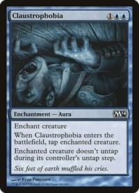 Claustrophobia - Magic 2014 (M14) - Magic: The Gathering card