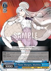 Flame Marquis, Machina - Fujimi Fantasia Bunko Vol.2 - Weiss Schwarz card