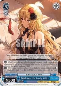 Witch Who Was Lonely, Celica - Fujimi Fantasia Bunko Vol.2 - Weiss Schwarz card