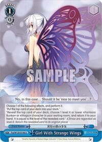 Girl With Strange Wings - Fujimi Fantasia Bunko Vol.2 - Weiss Schwarz card