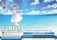 All for the Person She Loves - Fujimi Fantasia Bunko Vol.2 - Weiss Schwarz card
