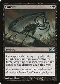Corrupt - Magic 2014 (M14) - Magic: The Gathering card