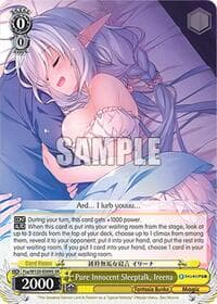 Pure Innocent Sleeptalk, Ireena (SR) - Fujimi Fantasia Bunko Vol.2 - Weiss Schwarz card