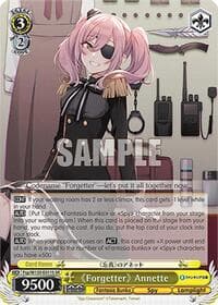 "Forgetter" Annette (SR) - Fujimi Fantasia Bunko Vol.2 - Weiss Schwarz card