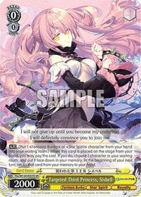Targeted Third Princess, Sisbell (SR) - Fujimi Fantasia Bunko Vol.2 - Weiss Schwarz card
