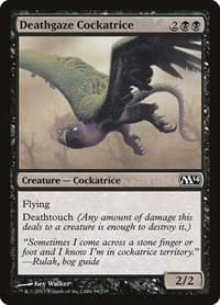 Deathgaze Cockatrice - Magic 2014 (M14) - Magic: The Gathering card