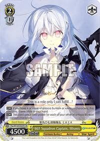 907 Squadron Captain, Mismis (SR) - Fujimi Fantasia Bunko Vol.2 - Weiss Schwarz card