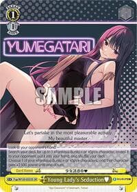 Young Lady's Seduction (SR) - Fujimi Fantasia Bunko Vol.2 - Weiss Schwarz card