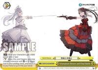 Triumphant Return and Final Battle (RRR) - Fujimi Fantasia Bunko Vol.2 - Weiss Schwarz card