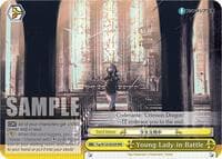 Young Lady in Battle (RRR) - Fujimi Fantasia Bunko Vol.2 - Weiss Schwarz card