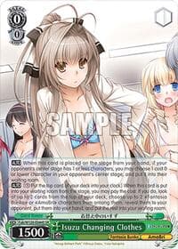 Isuzu Changing Clothes (SR) - Fujimi Fantasia Bunko Vol.2 - Weiss Schwarz card