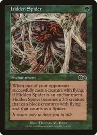 Hidden Spider - Urza's Saga - Magic: The Gathering card