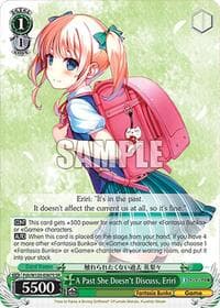 A Past She Doesn't Discuss, Eriri (SR) - Fujimi Fantasia Bunko Vol.2 - Weiss Schwarz card