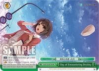 Day of Encountering Destiny (RRR) - Fujimi Fantasia Bunko Vol.2 - Weiss Schwarz card