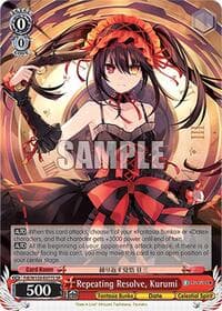 Repeating Resolve, Kurumi (SR) - Fujimi Fantasia Bunko Vol.2 - Weiss Schwarz card