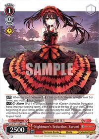 Nightmare's Seduction, Kurumi (SR) - Fujimi Fantasia Bunko Vol.2 - Weiss Schwarz card