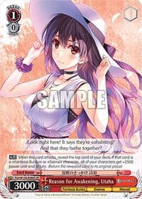 Reason for Awakening, Utaha (SR) - Fujimi Fantasia Bunko Vol.2 - Weiss Schwarz card