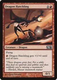 Dragon Hatchling - Magic 2014 (M14) - Magic: The Gathering card