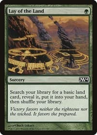 Lay of the Land - Magic 2014 (M14) - Magic: The Gathering card