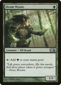 Elvish Mystic - Magic 2014 (M14) - Magic: The Gathering card