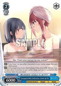 Insuppressible Confession, Lainie & Ilia (SR) - Fujimi Fantasia Bunko Vol.2 - Weiss Schwarz card