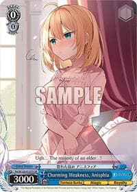 Charming Weakness, Anisphia (SR) - Fujimi Fantasia Bunko Vol.2 - Weiss Schwarz card