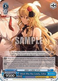 Witch Who Was Lonely, Celica (SR) - Fujimi Fantasia Bunko Vol.2 - Weiss Schwarz card