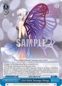 Girl With Strange Wings (SR) - Fujimi Fantasia Bunko Vol.2 - Weiss Schwarz card