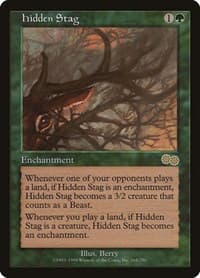 Hidden Stag - Urza's Saga - Magic: The Gathering card