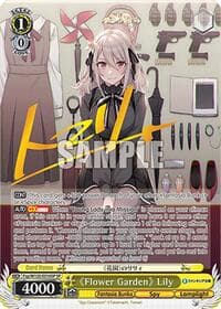 "Flower Garden" Lily (SP) - Fujimi Fantasia Bunko Vol.2 - Weiss Schwarz card
