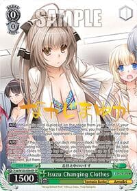 Isuzu Changing Clothes (SP) - Fujimi Fantasia Bunko Vol.2 - Weiss Schwarz card