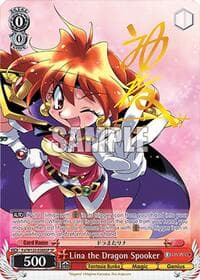 Lina the Dragon Spooker (SP) - Fujimi Fantasia Bunko Vol.2 - Weiss Schwarz card
