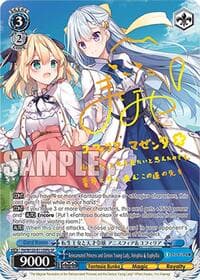 Reincarnated Princess and Genius Young Lady, Anisphia & Euphyllia (SP) (B) - Fujimi Fantasia Bunko Vol.2 - Weiss Schwarz card