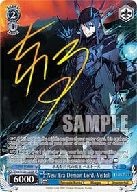 New Era Demon Lord, Veltol (SP) - Fujimi Fantasia Bunko Vol.2 - Weiss Schwarz card