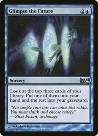 Glimpse the Future - Magic 2014 (M14) - Magic: The Gathering card