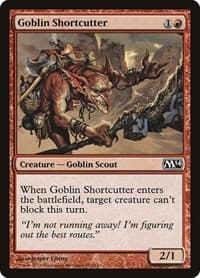 Goblin Shortcutter - Magic 2014 (M14) - Magic: The Gathering card