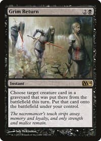Grim Return - Magic 2014 (M14) - Magic: The Gathering card