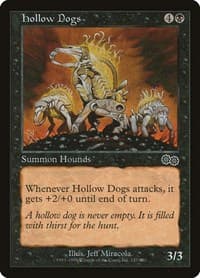 Hollow Dogs - Urza's Saga - Magic: The Gathering card