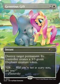 Generous Gift (2534) - Secret Lair Drop Series - Magic: The Gathering card