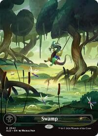 Swamp (2542) - Secret Lair Drop Series - Magic: The Gathering card