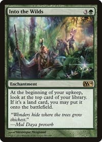 Into the Wilds - Magic 2014 (M14) - Magic: The Gathering card