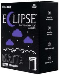Eclipse Standard Matte Deck Protector Sleeves - Royal Purple (105-Pack) - Ultra Pro Card Sleeves - Card Sleeves card