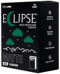 Eclipse Standard Matte Deck Protector Sleeves - Forest Green (105-Pack) - Ultra Pro Card Sleeves - Card Sleeves card