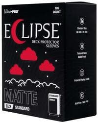 Eclipse Standard Matte Deck Protector Sleeves - Apple Red (105-Pack) - Ultra Pro Card Sleeves - Card Sleeves card