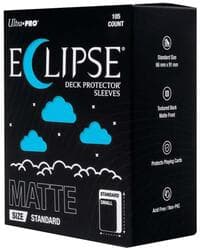 Eclipse Standard Matte Deck Protector Sleeves - Sky Blue (105-Pack) - Ultra Pro Card Sleeves - Card Sleeves card