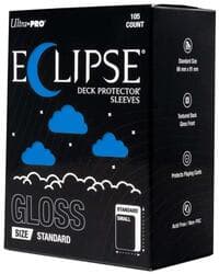 Eclipse Standard Gloss Deck Protector Sleeves - Pacific Blue (105-Pack) - Ultra Pro Card Sleeves - Card Sleeves card