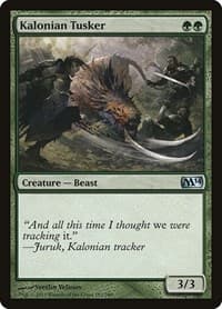 Kalonian Tusker - Magic 2014 (M14) - Magic: The Gathering card